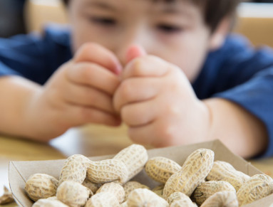 allergie allergène cacahuète enfant