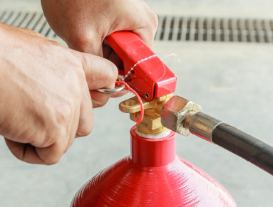 En cas d'incendie, utilisez un extincteur