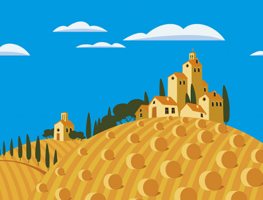 Colline de campagne