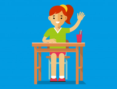Enfant à l'école