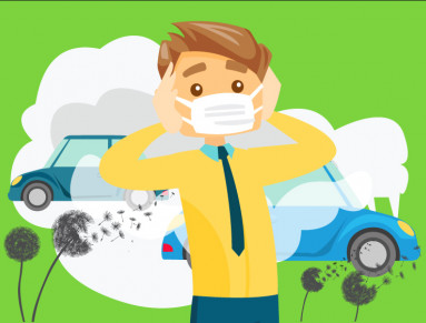 La pollution favorise les allergies