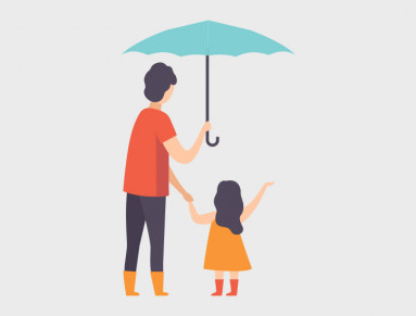 Aide pour enfant en situation de handicap.