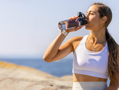 femme sport chaleur