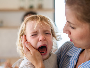 pleurs d'enfants