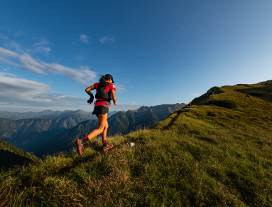trail en montagne