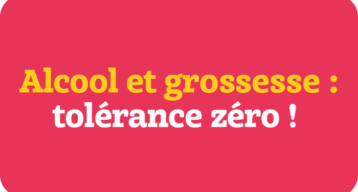 Infographie grossesse et alcool