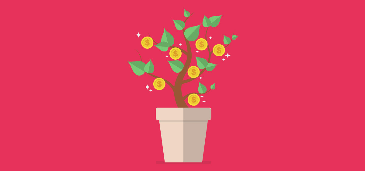 Plante avec des pièces