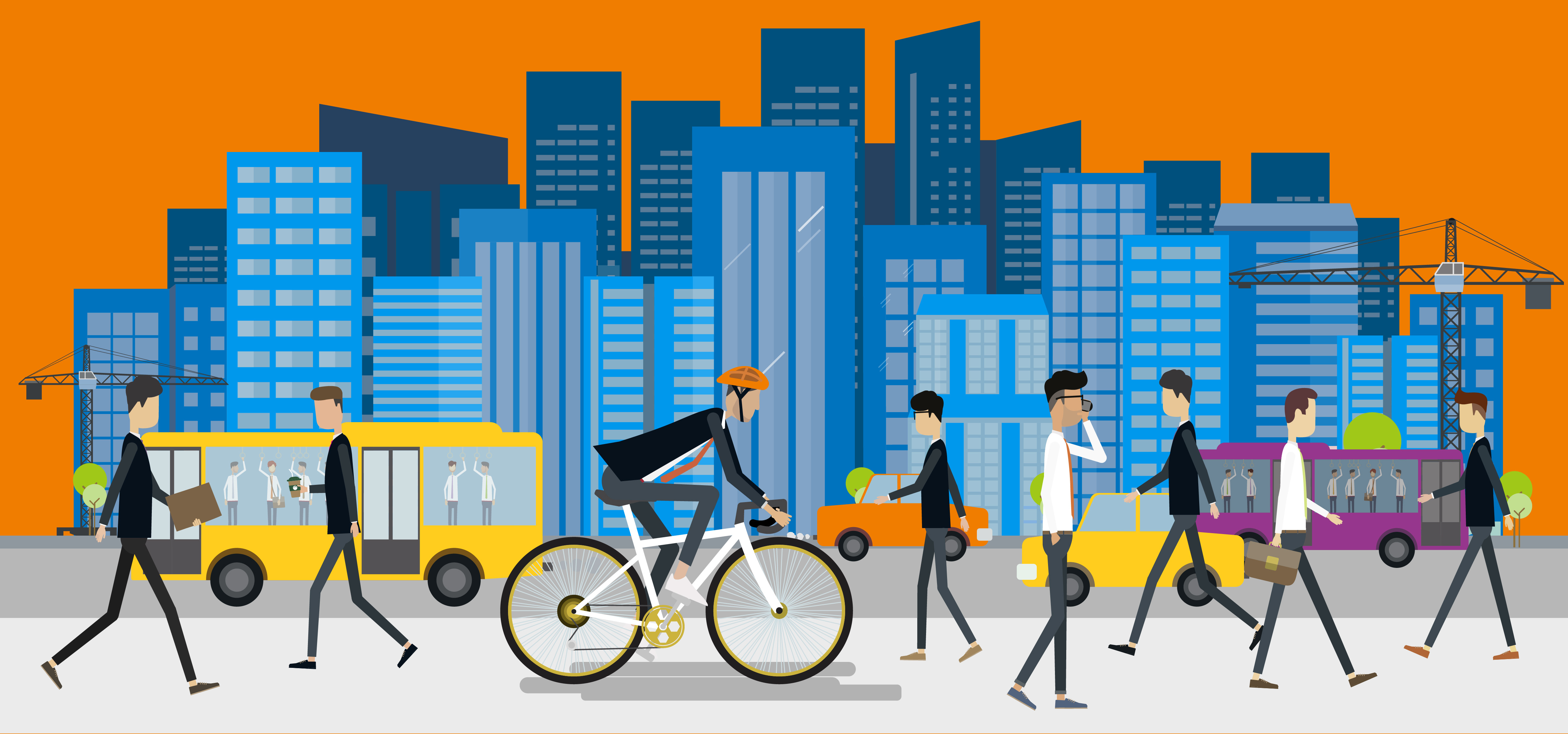 Voitures, vélos, trottinettes… Bienvenue dans la jungle urbaine !