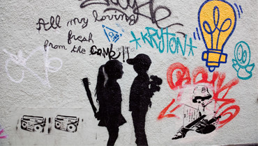 Graffiti de Banksy